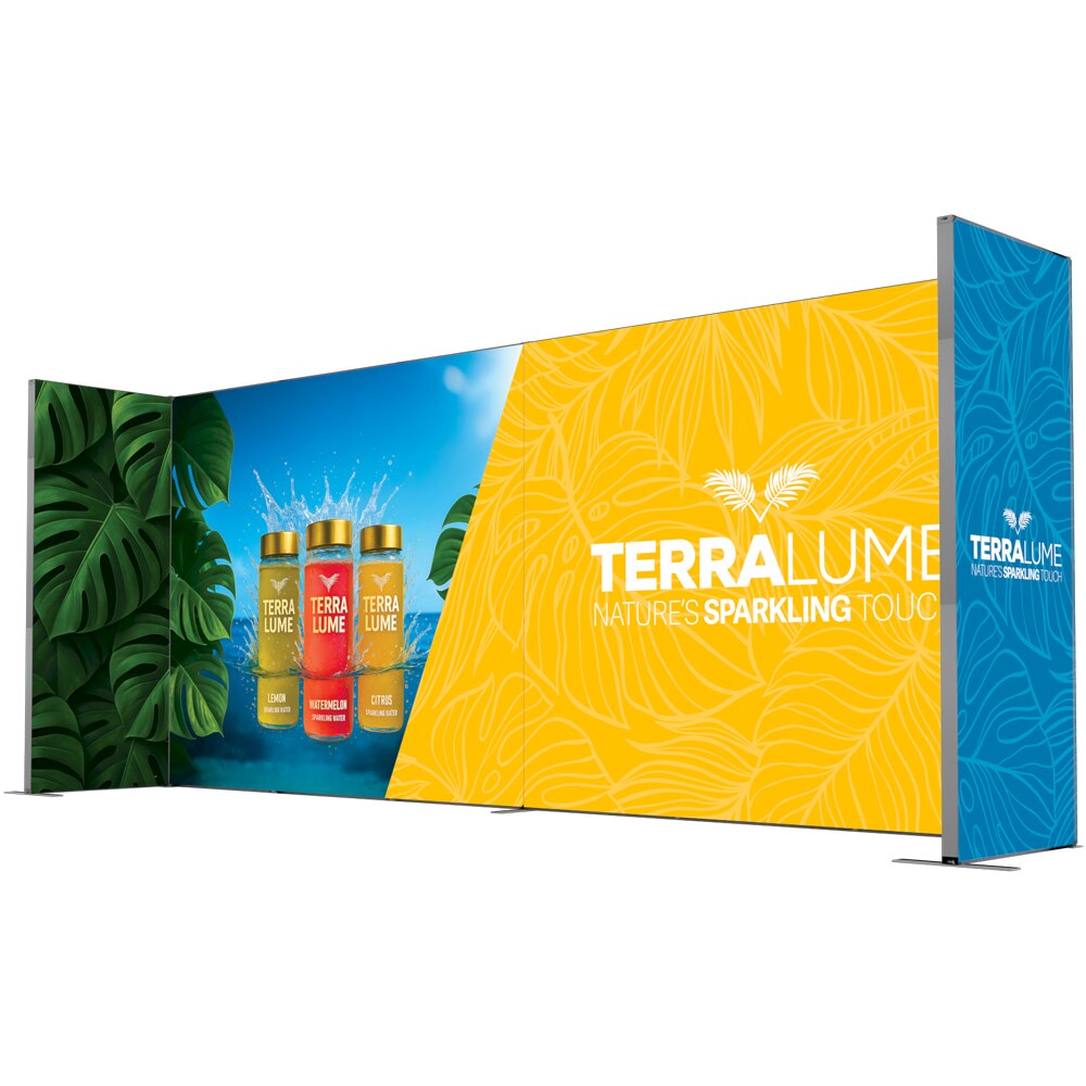 Showbird 65 20 x 10 Configuration E — Double Sided Graphic Package